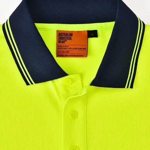 Picture of Winning Spirit, Unisex Cooldry Segmented Safety S/S Polo